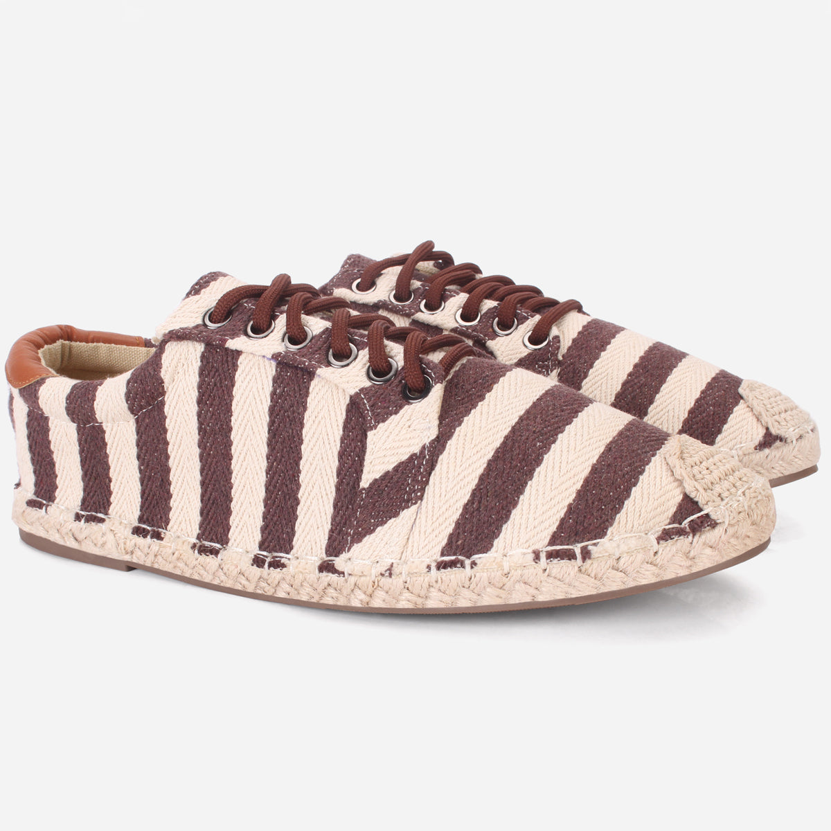 Mens "GUAXI" Canvas Flat Espadrille Shoes Unze London