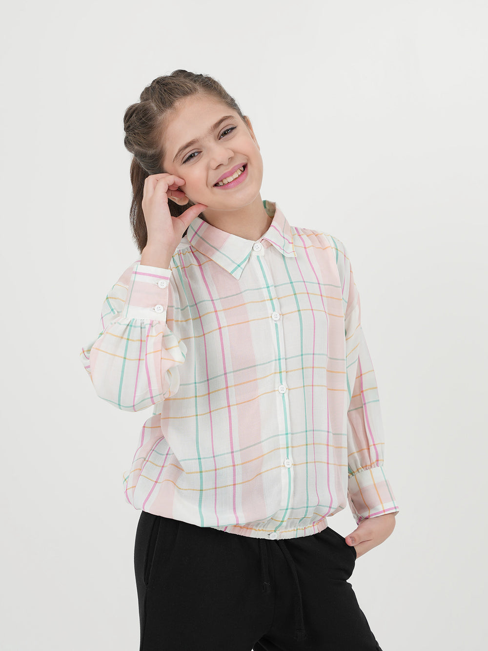 "KETAKI" Comfort Regular Fit Cotton Top