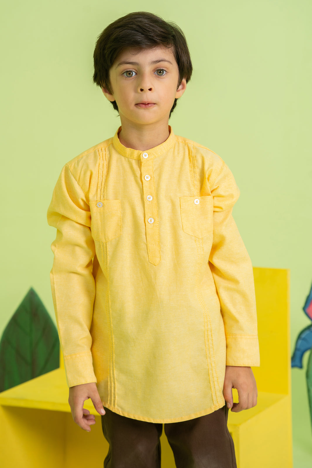 Boys NIDAL Cotton Casual Shirt - Image 2