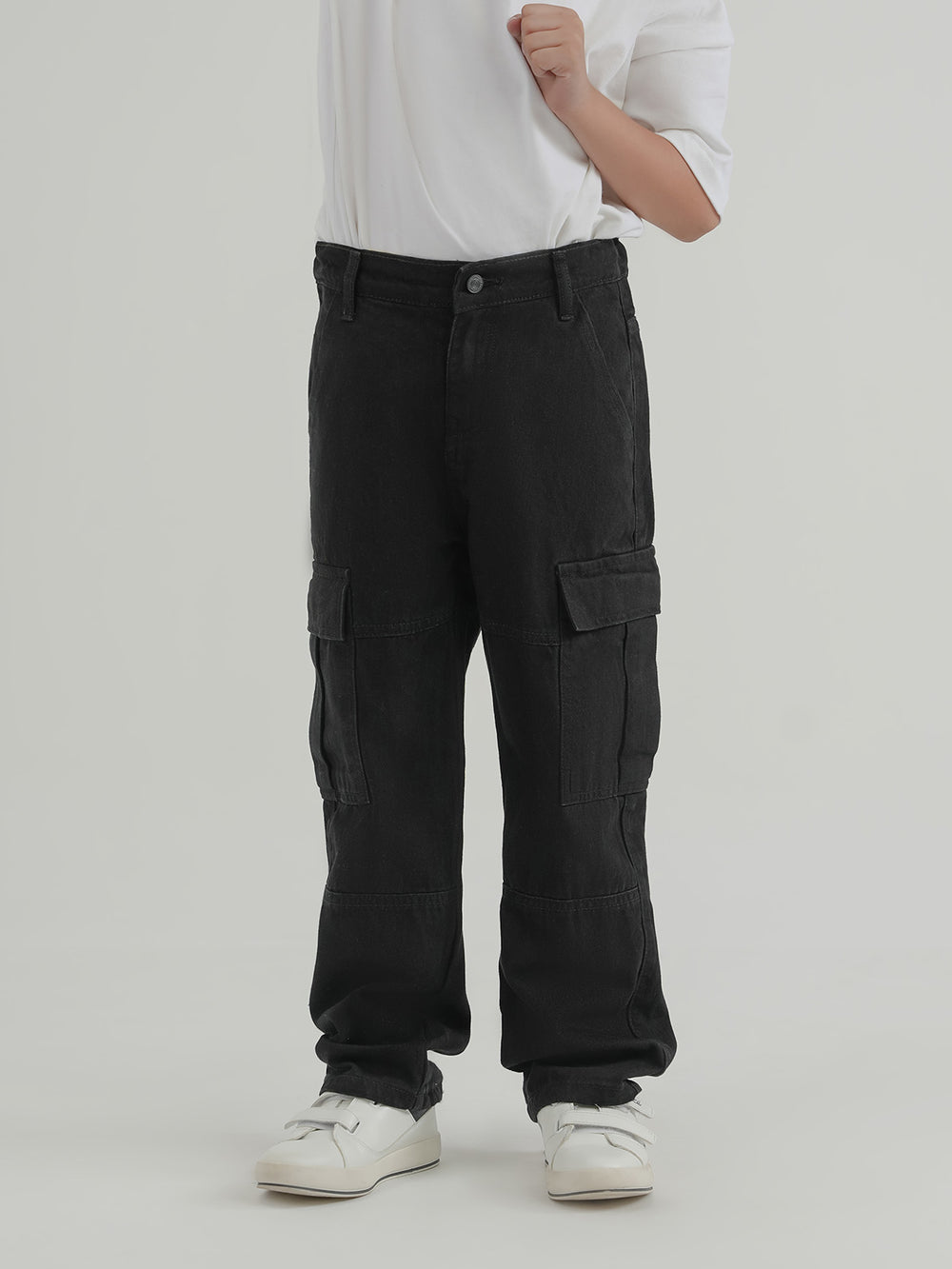 "MANDELL" Perfect Cargo Fit Denim Pant