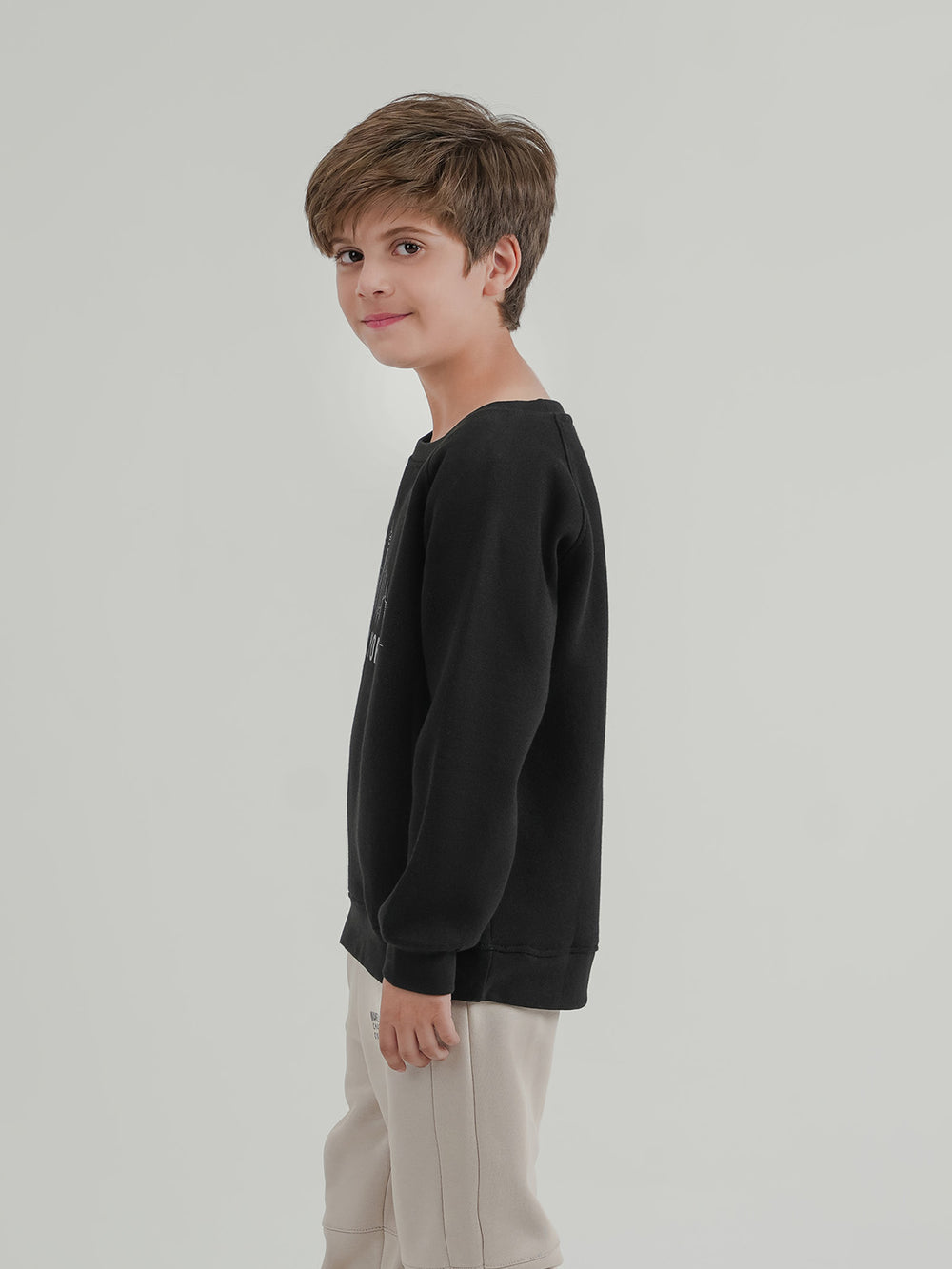 "IGNATZ" Trendy Graphic Fleece Sweatshirt