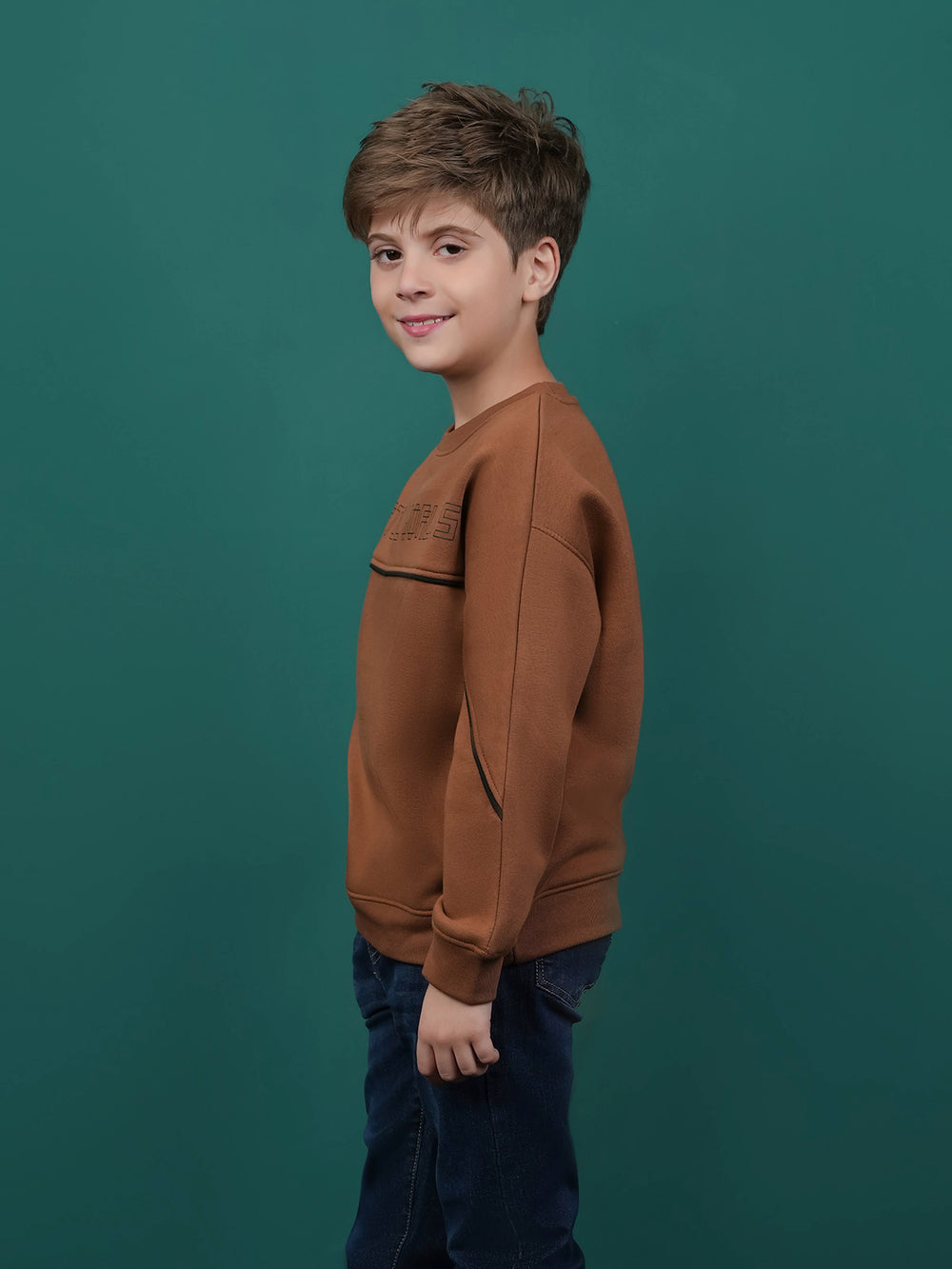 "INGRAM" Comfort Cut & Sew Fleece Sweatshirt