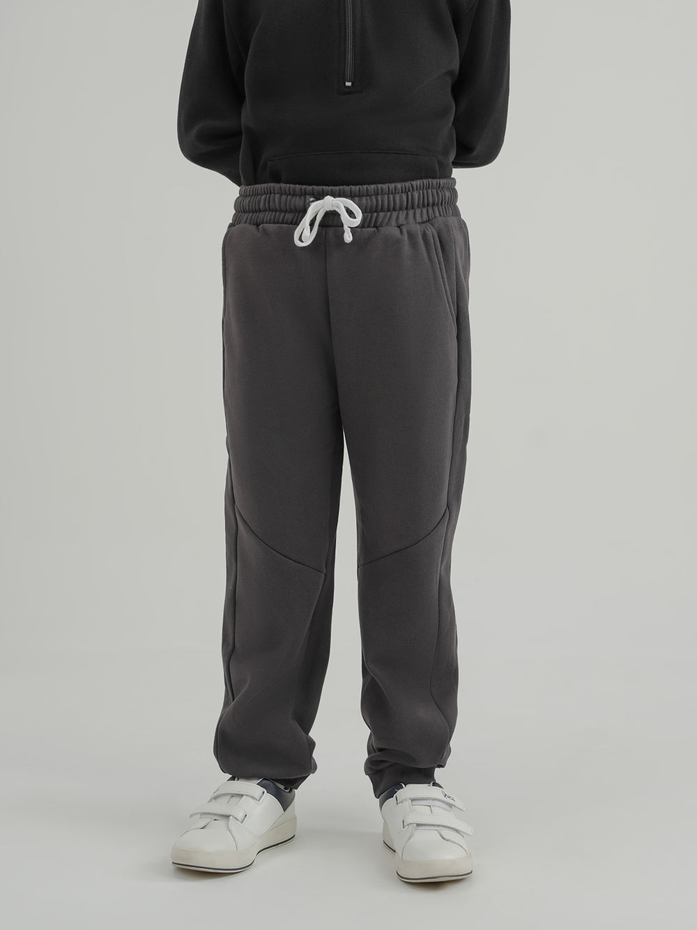 "DIANTHE" Cut & Sew Regular Fit Fleece Trouser