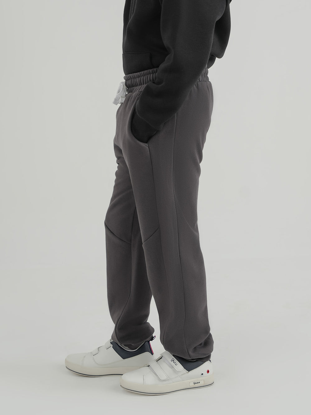 "DIANTHE" Cut & Sew Regular Fit Fleece Trouser