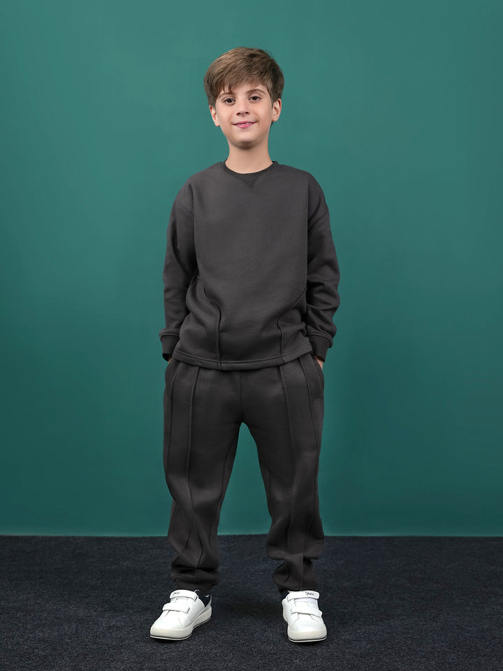 "CALYPOS" Cozy Basic Fleece Tracksuit