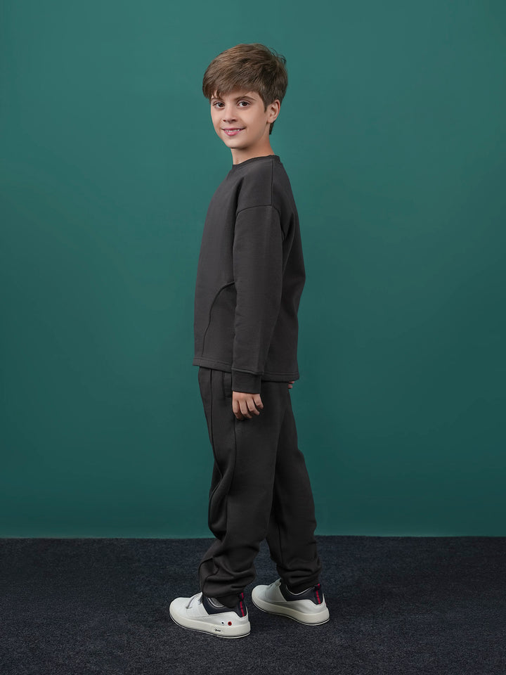 "CALYPOS" Cozy Basic Fleece Tracksuit