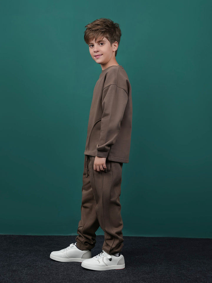 "CALYPOS" Cozy Basic Fleece Tracksuit