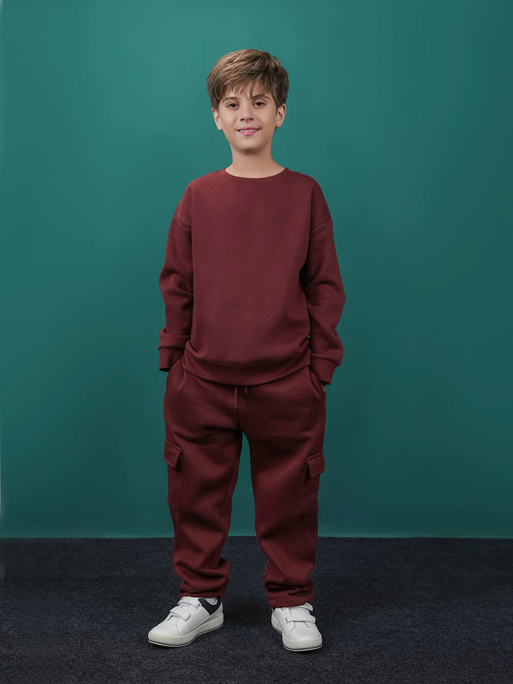 "ANTIOPE" Regular Fit Fleece Track Suit