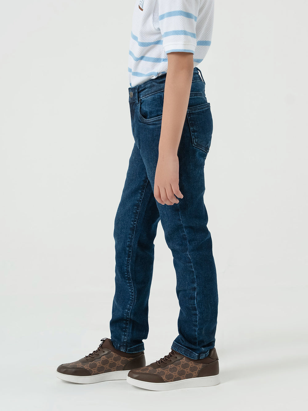 "GRAHA" Slim Fit Denim Pant