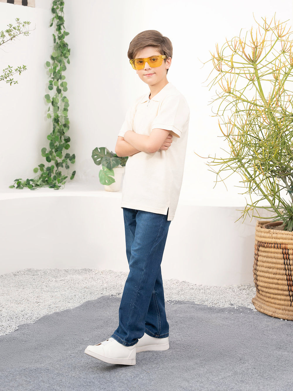 "BACON" Loose Fit Denim Pant