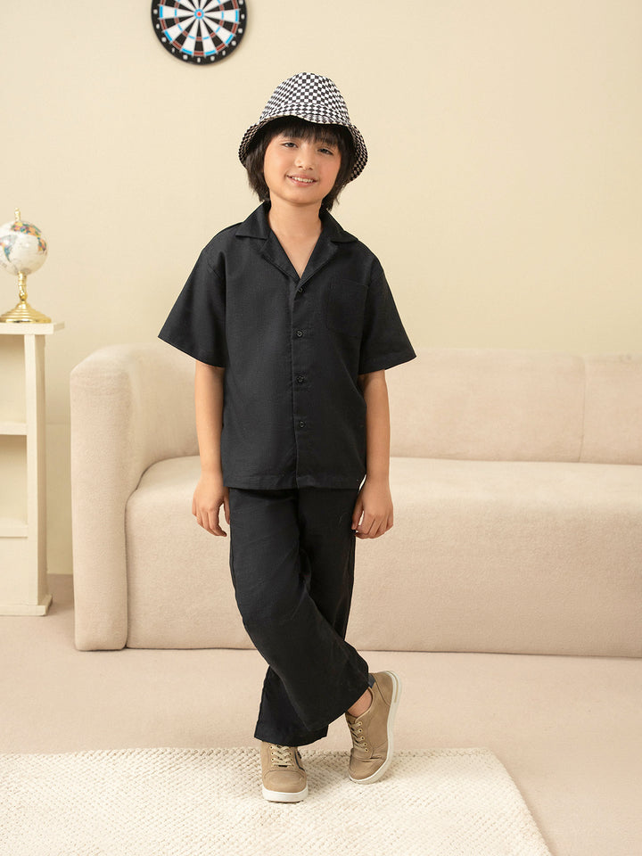 "ETHIO" Regular Fit Cotton Co Ord Set