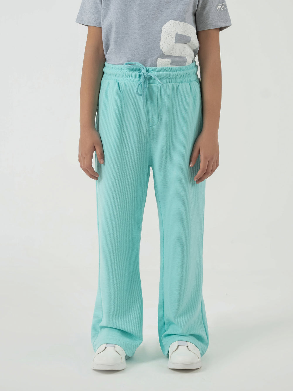 "VERA" Basic Regular Fit Jacquard Trouser