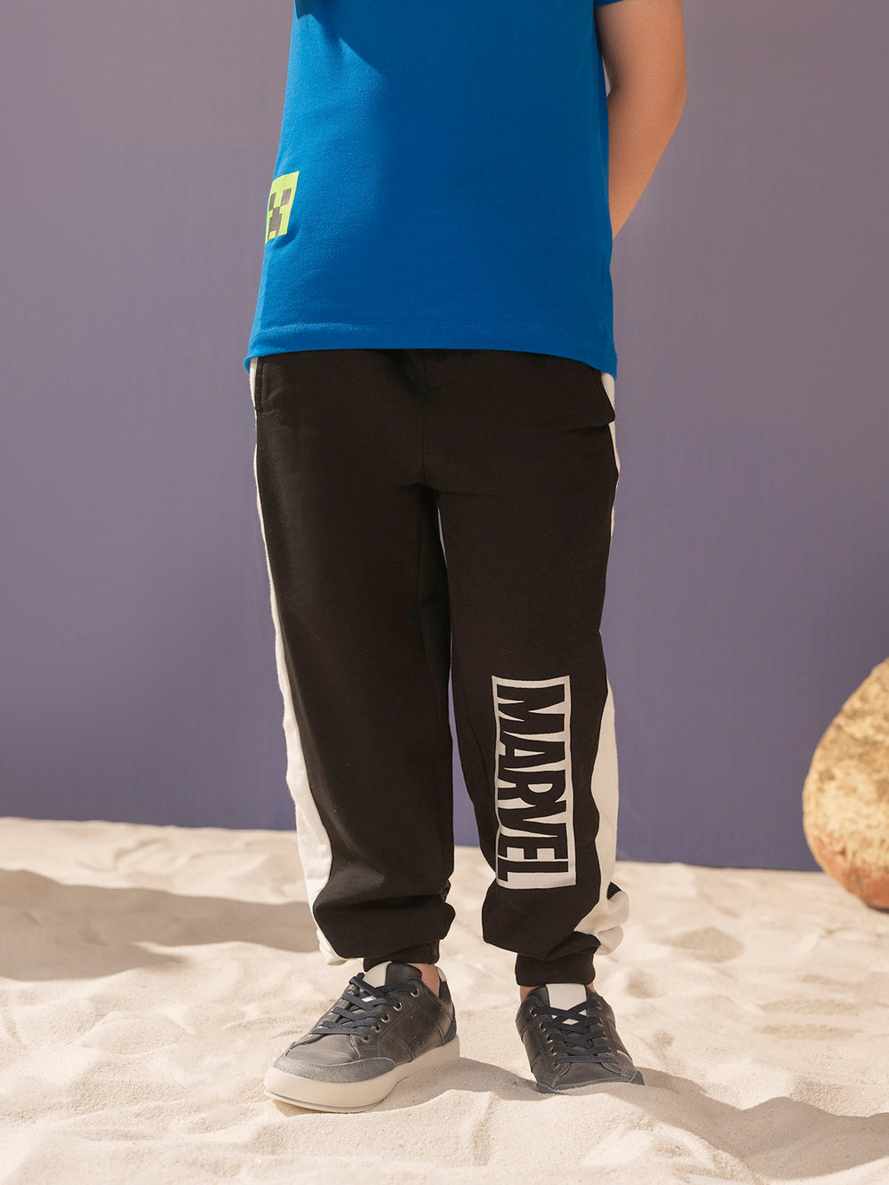 "PACEY" Graphic Regular Fit Trouser