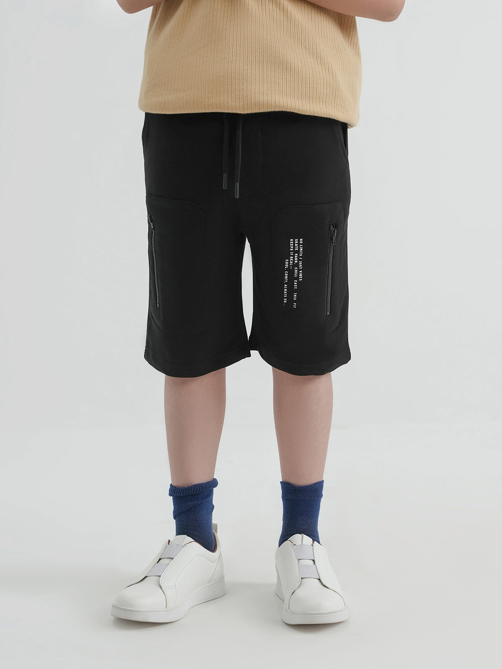 "PARTHIV" Basic Regular Fit Knits Shorts