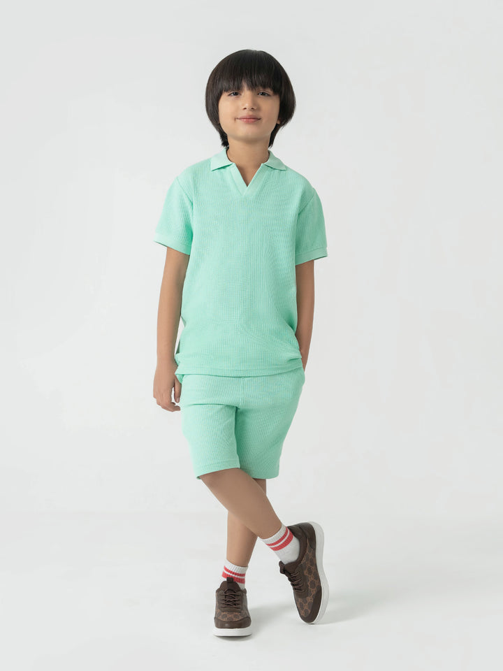 "JAQUET" Graphic Loose Fit Co Ord Set