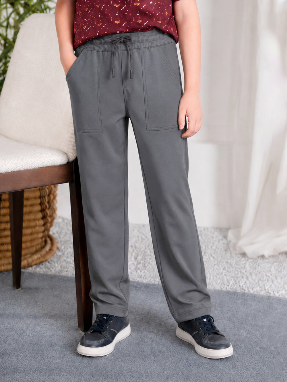 "JAVIER" Slim Fit Cotton Trouser