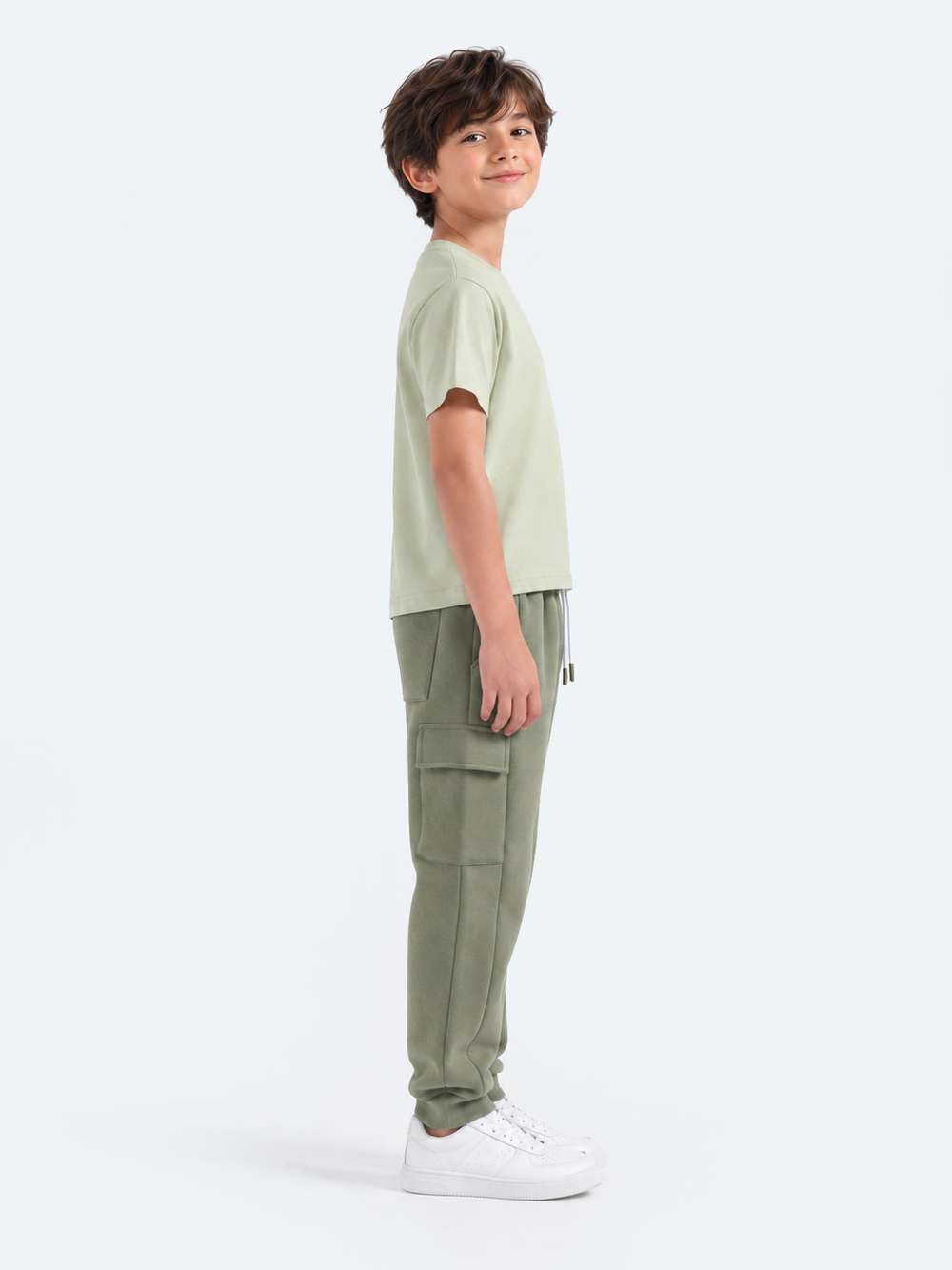 "CARTER" Rugged Cargo Fleece Trouser