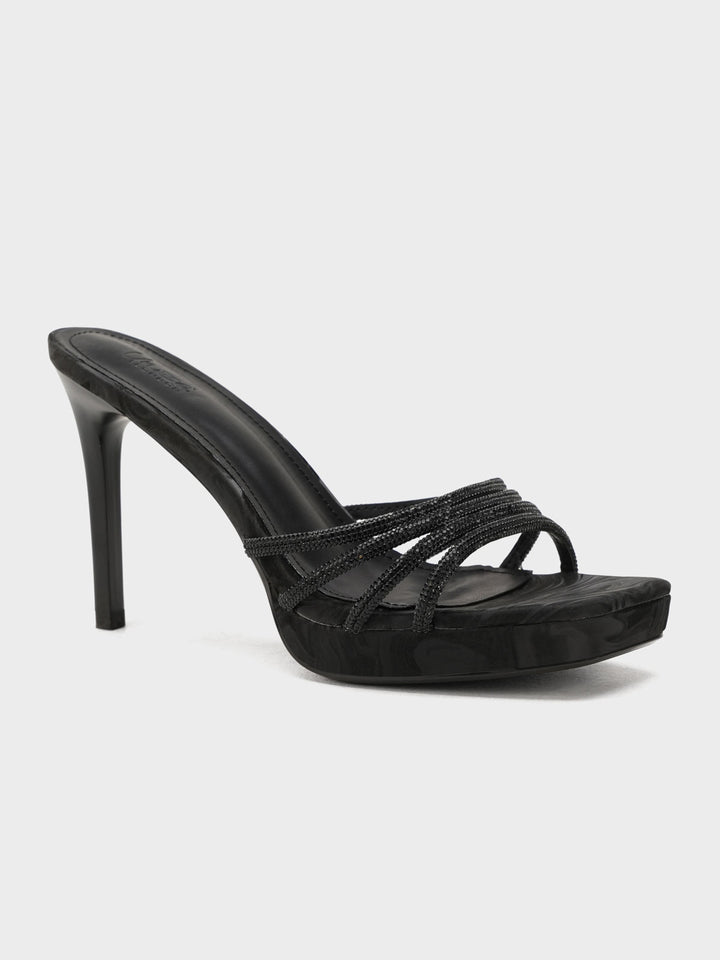 Women "MAGALY" Glamour Embellished Heels
