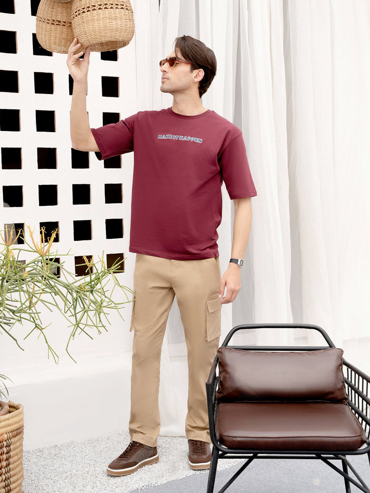 "RIAM" Cotton Cargo Woven Trouser