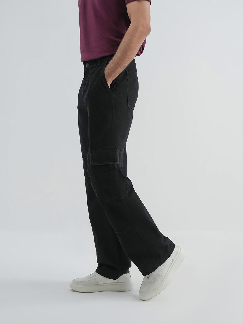 "JOSEPH" Cargo Fit Denim Jeans
