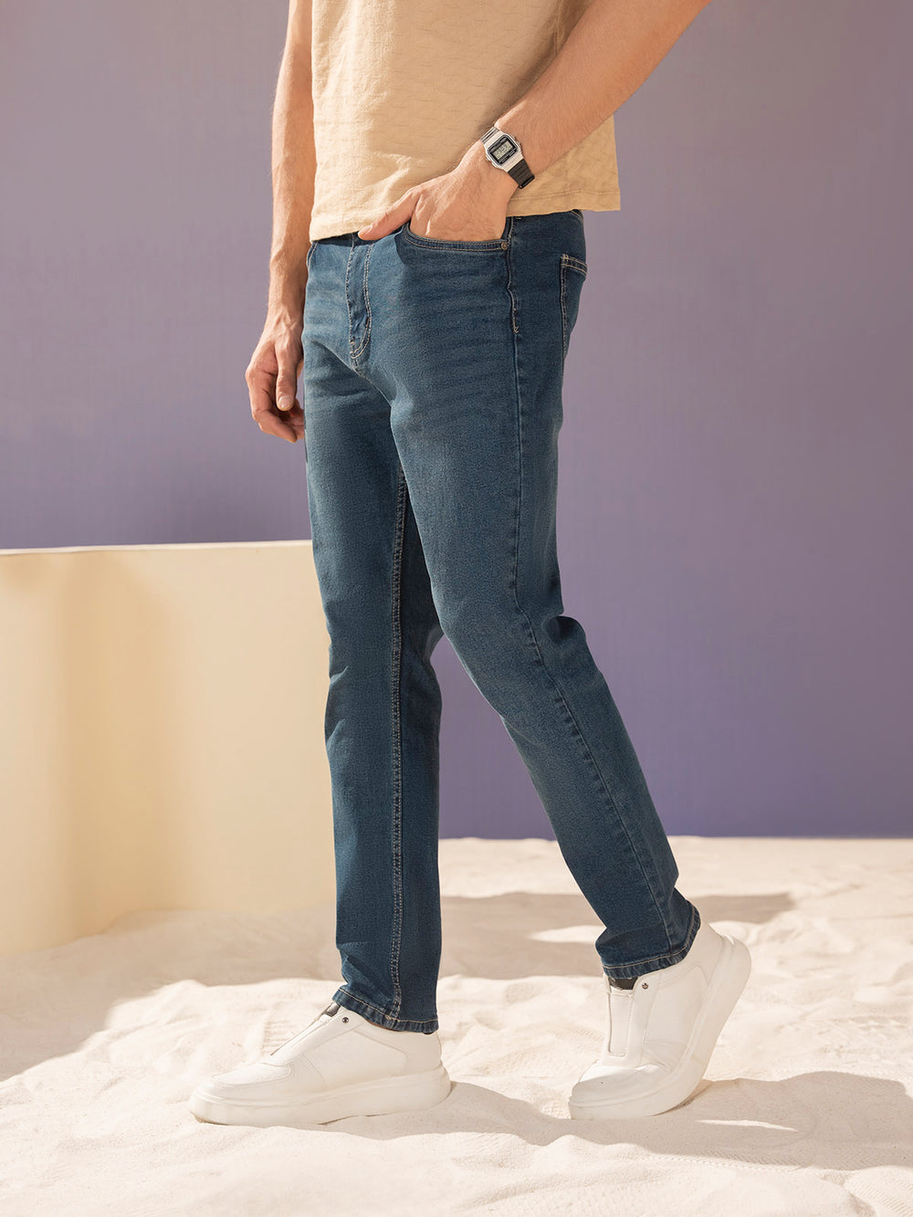 "BRYSEN" Slim Fit Denim Jeans