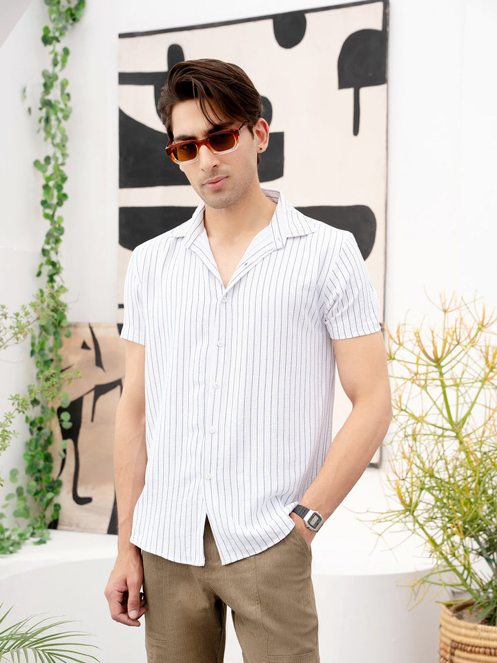 "WREN" Loose Fit Cotton Casual Shirt