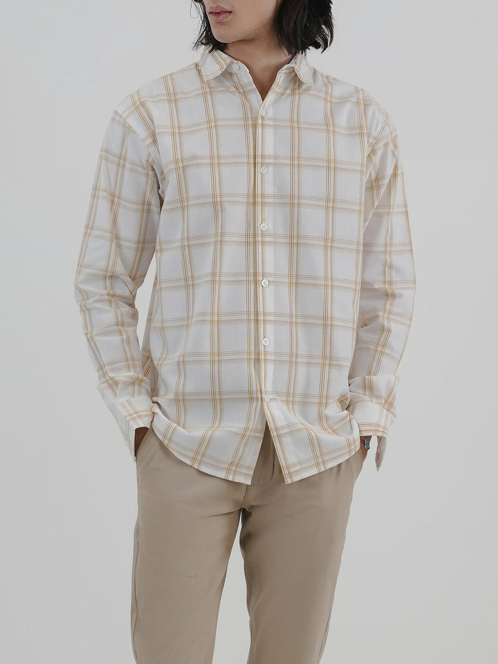 "VERICK" Linning Regular Fit Casual Shirt
