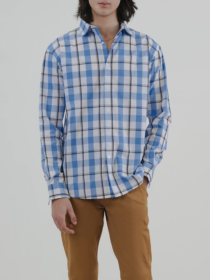 "AYDEN" Check Regular Fit Casual Shirt