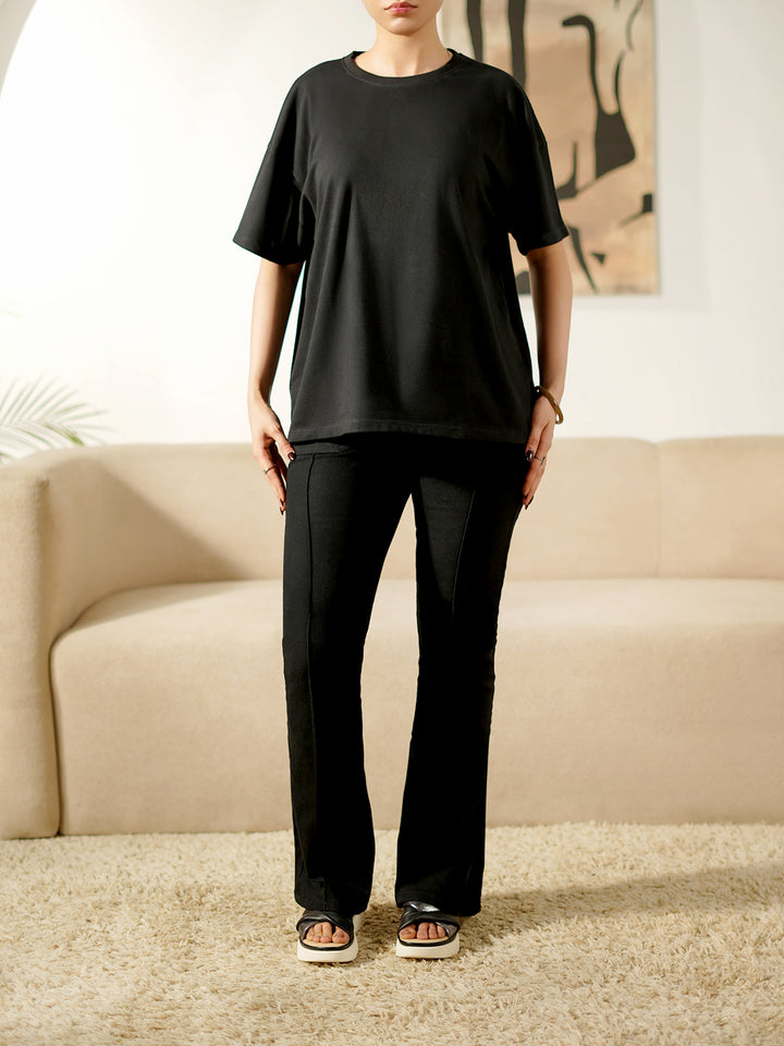 "SPRUCE" Basic Drop Shoulder T-Shirt