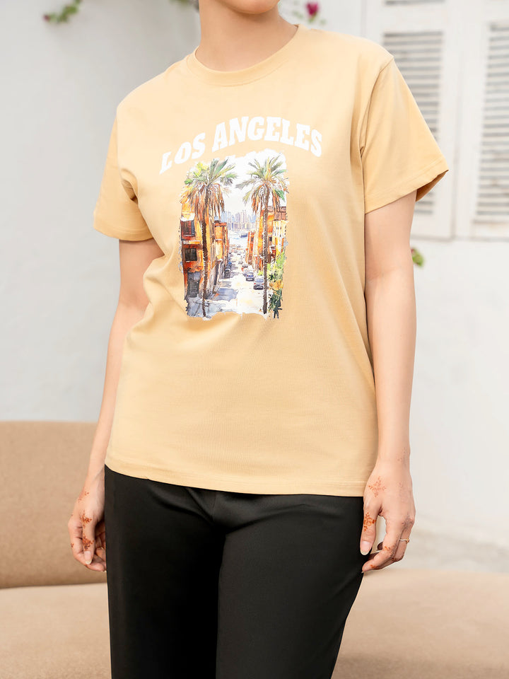 "ATHARV" Basic Drop Shoulder T-Shirt