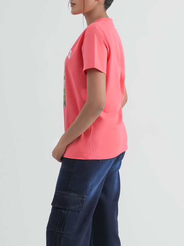 "ATHARV" Basic Drop Shoulder T-Shirt