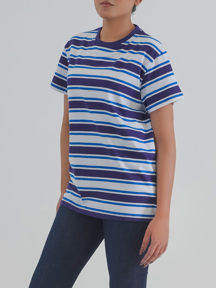 "AZRIEL" Yarn Dyed Regular T-Shirt