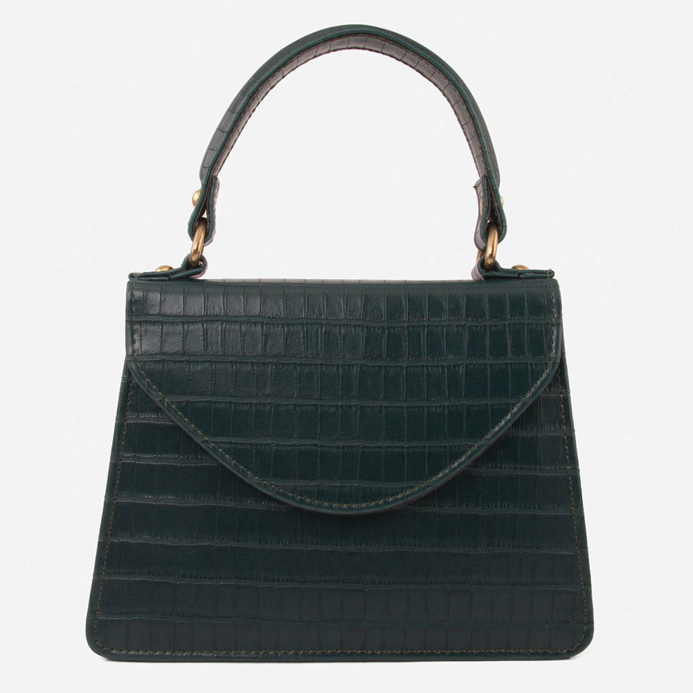 Women "NATYLI" Top Handle Shoulder Satchel Bag Unze London