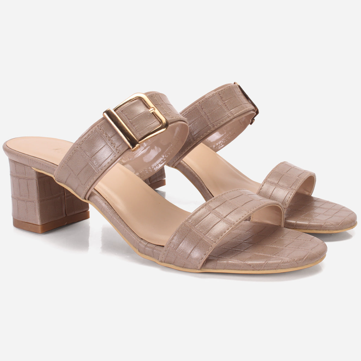 Women "PINKOLA" Block Heel Summer Sandals Unze London