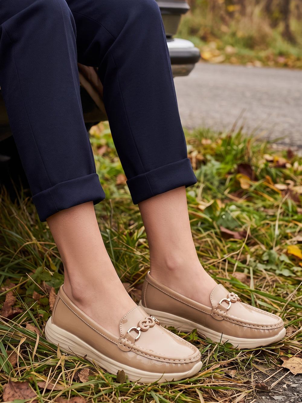 Women "MISHKA" Simple and Stylish Moccasins