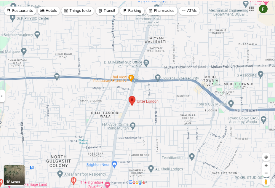 Multan Store Data Multan Store – Unze London