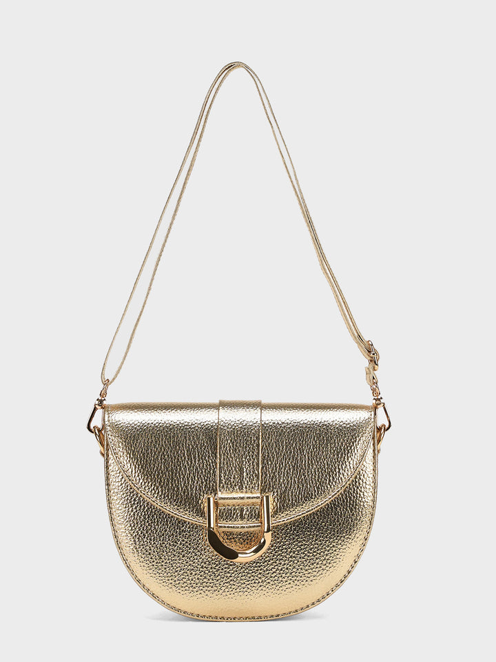 Women "MANSHI" Fancy Buckle Bag