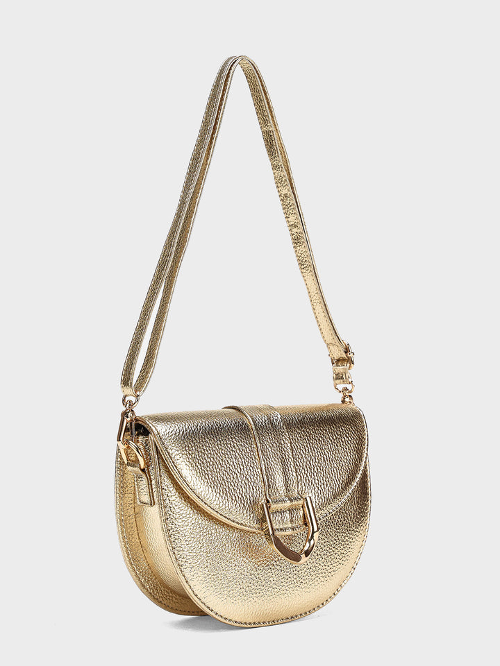 Women "MANSHI" Fancy Buckle Bag