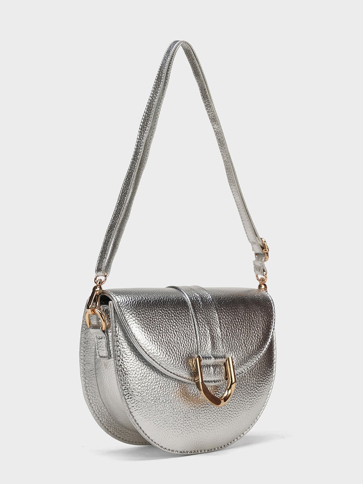 Women "MANSHI" Fancy Buckle Bag