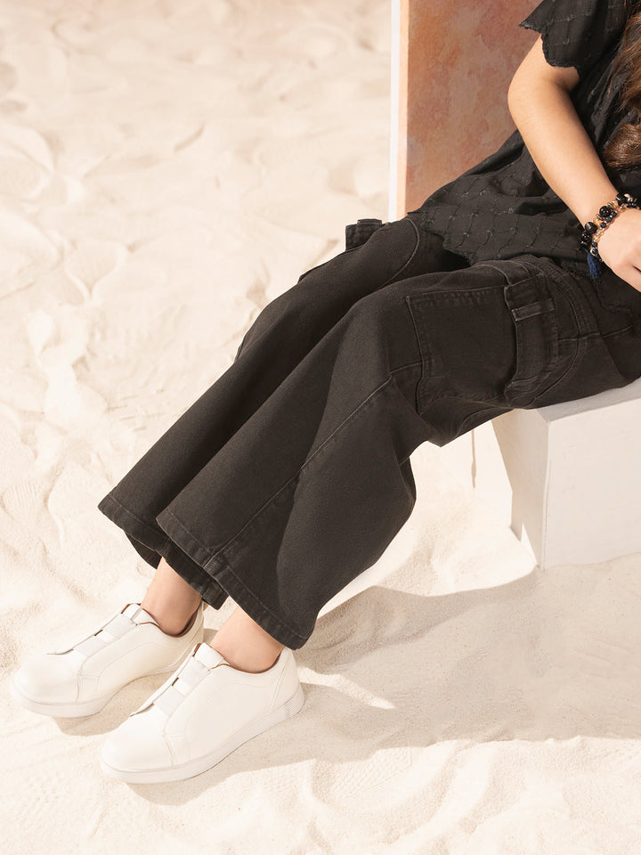 "JAMES" Cargo Fit Denim Jeans
