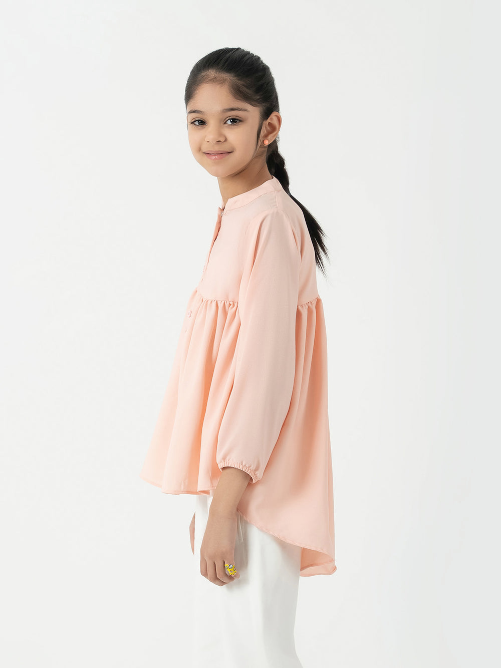 "CAMD" Textured Regular Cotton Top