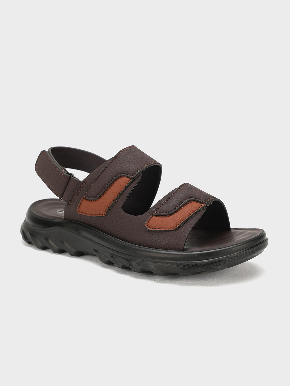 Men "UZAIR" Velcro Straps Sandals