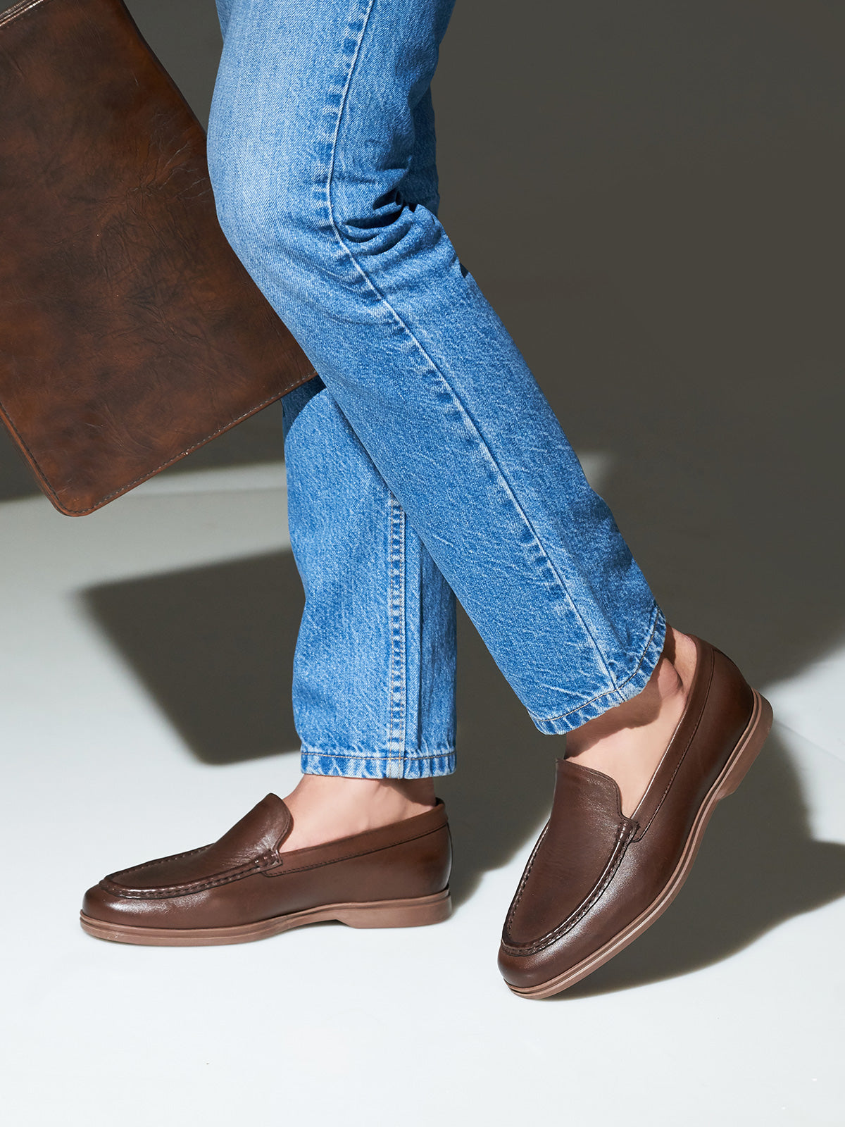 Jeans Men's Dressy Casual Shoes 2020 New Fashion Denim Mens