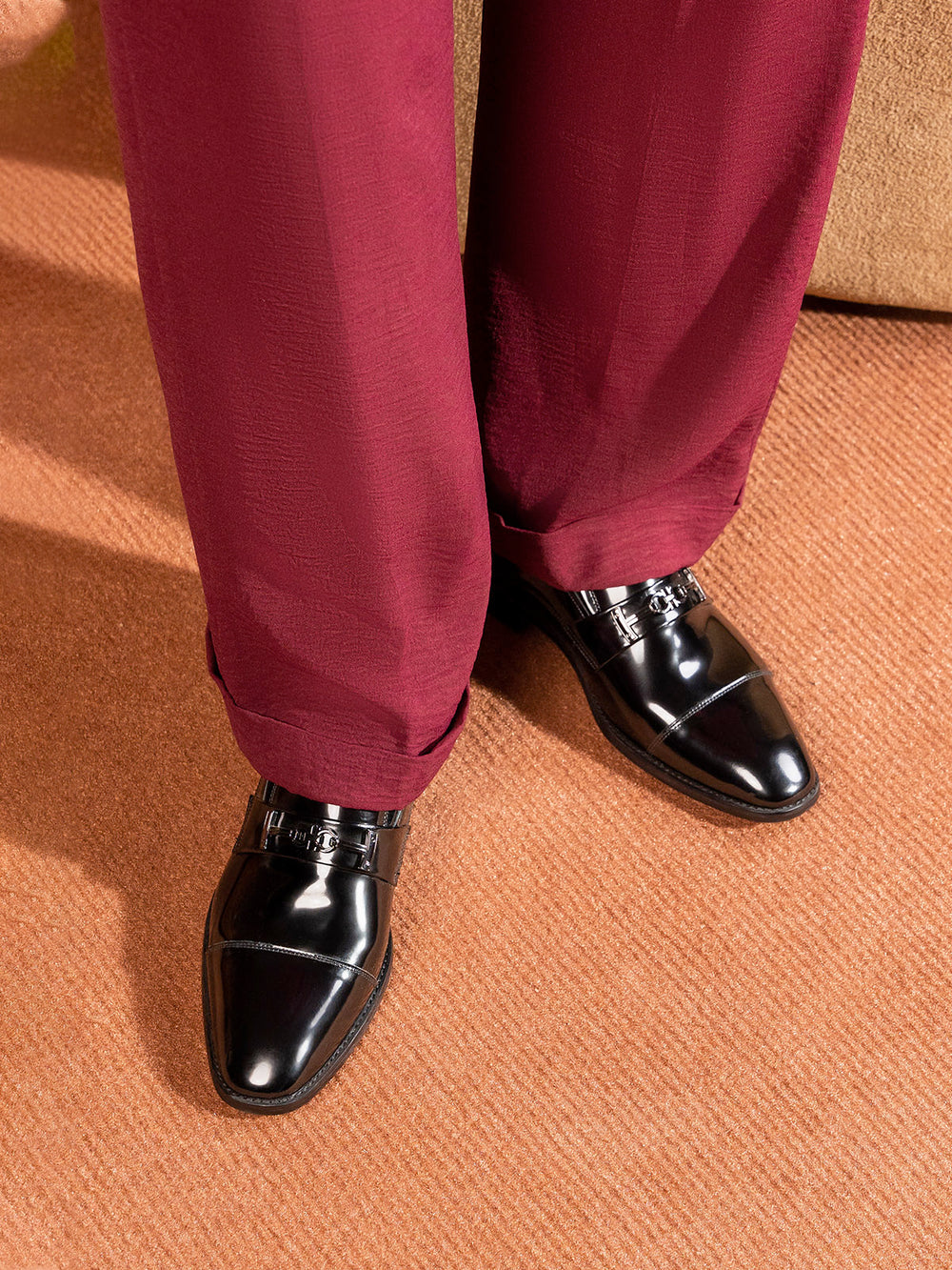 Men "BRYAN" Convenience Leather Formals