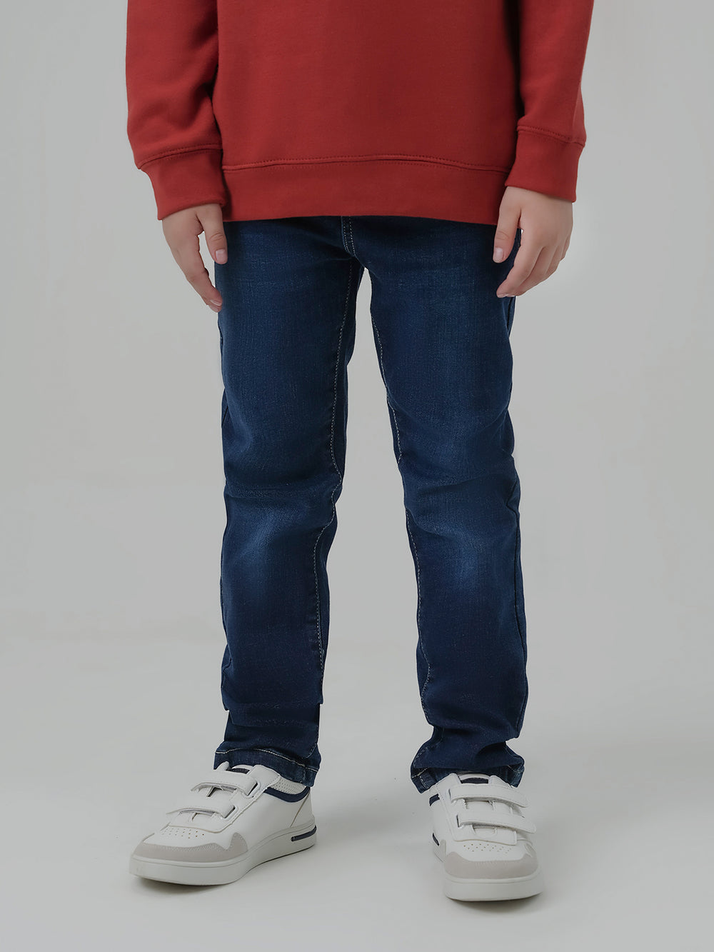 "MINZE" Stretchy Fabric Slim Fit Denim Pant