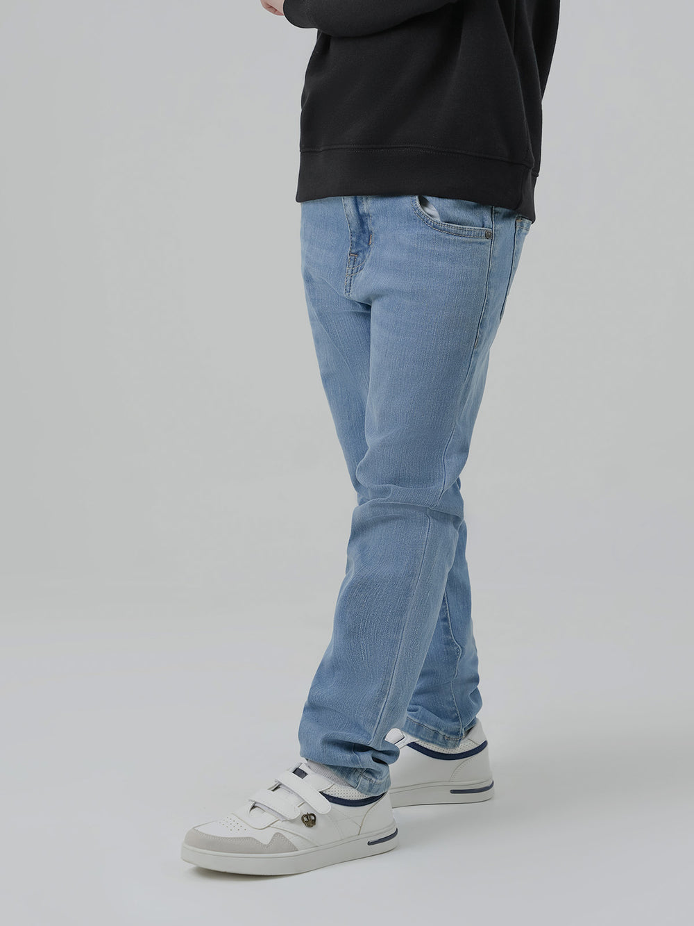 "MINZE" Stretchy Fabric Slim Fit Denim Pant