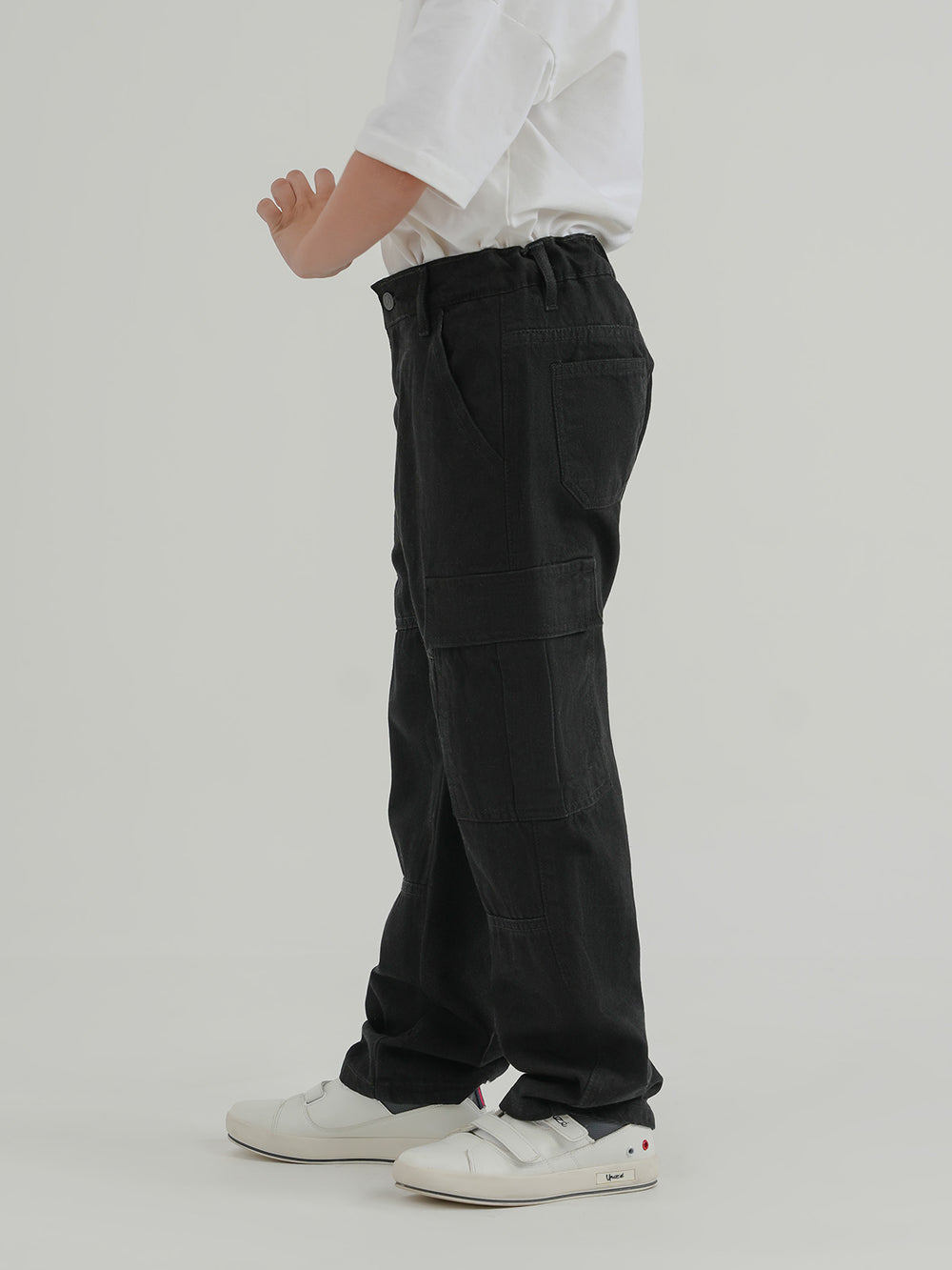 "MANDELL" Perfect Cargo Fit Denim Pant