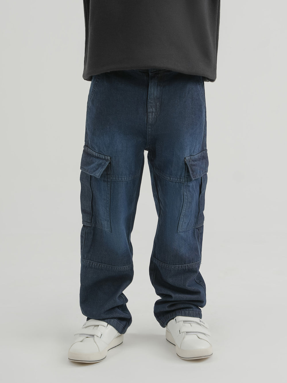 "MANDELL" Perfect Cargo Fit Denim Pant