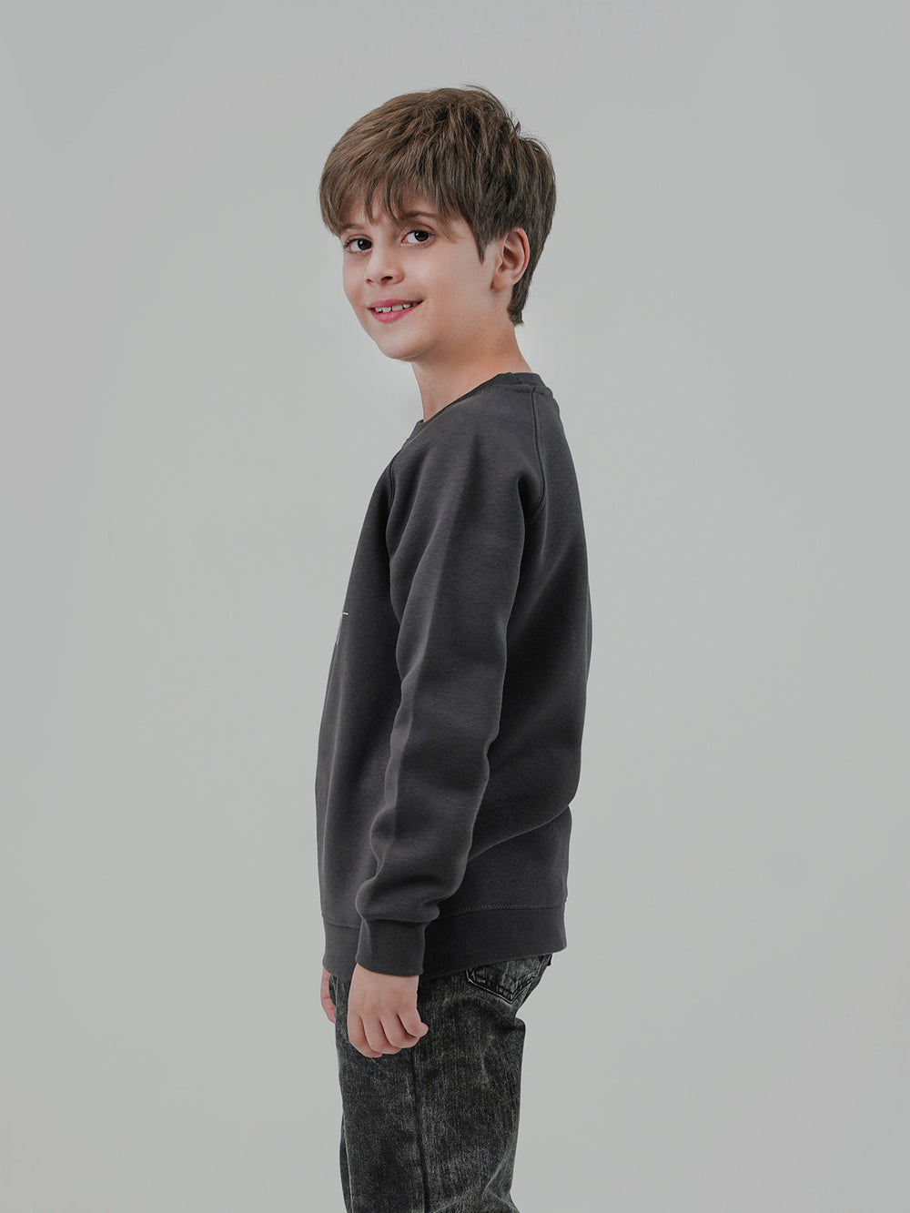 "IGNATZ" Trendy Graphic Fleece Sweatshirt