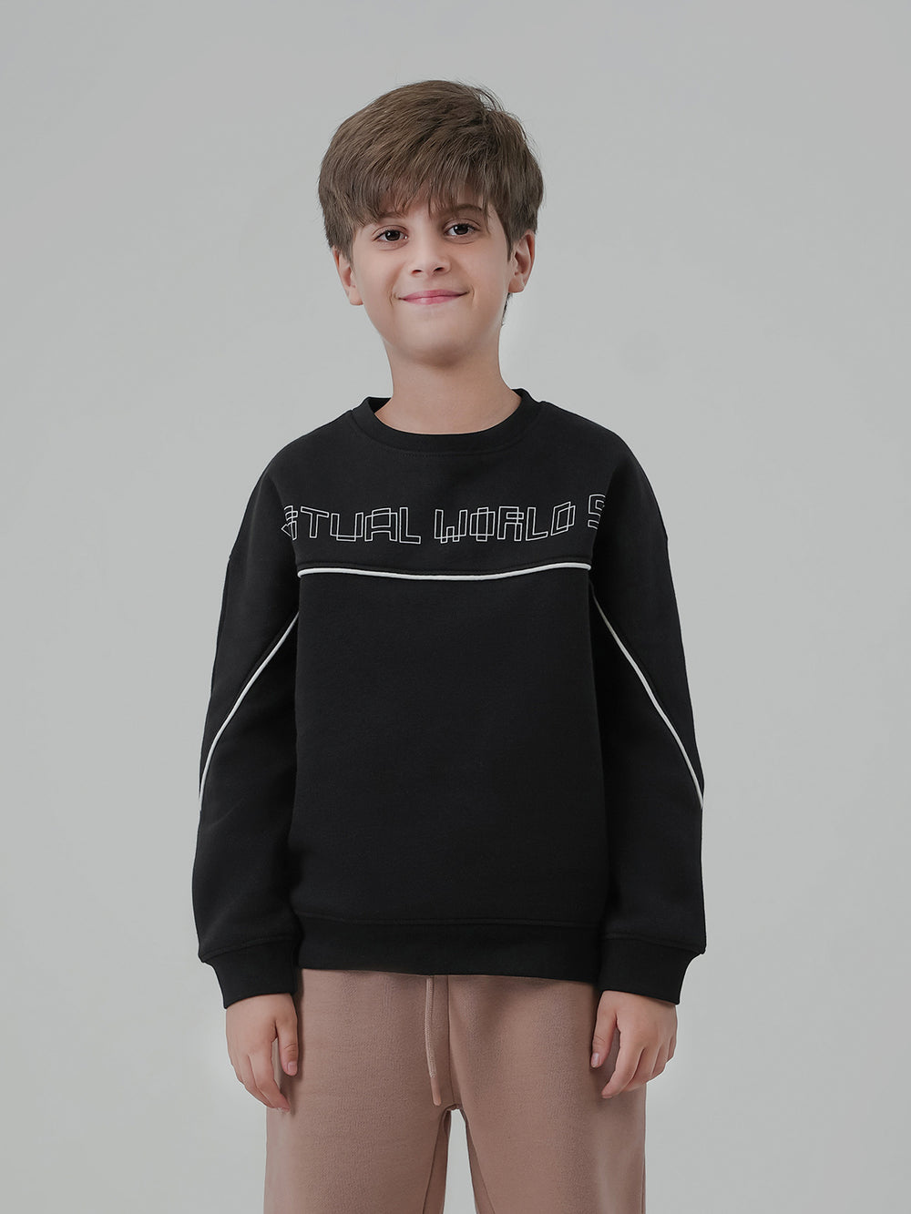 "INGRAM" Comfort Cut & Sew Fleece Sweatshirt